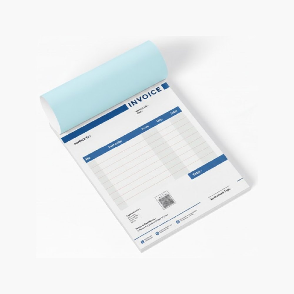 Custom Invoice Book Printing Abu Dhabi Dubai View 2